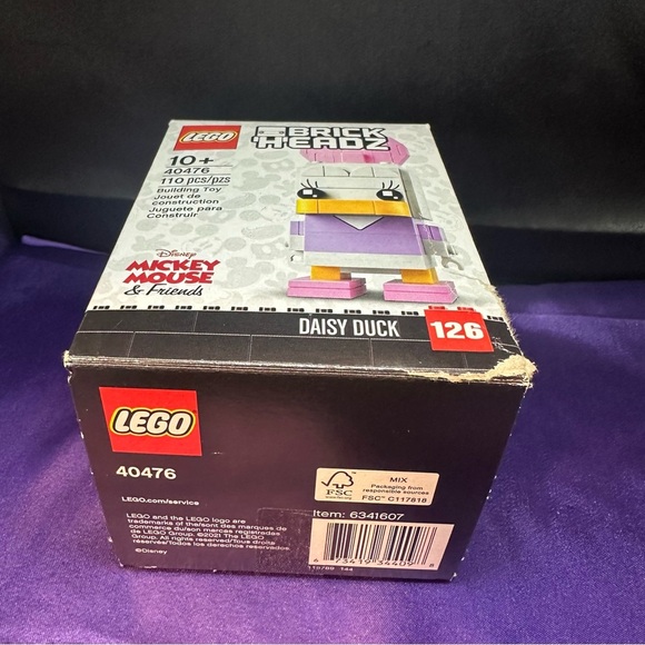 LEGO BrickHeadz 40476 Daisy Duck | Disney Mickey & Friends | 110 pcs | Retired - Picture 5 of 6